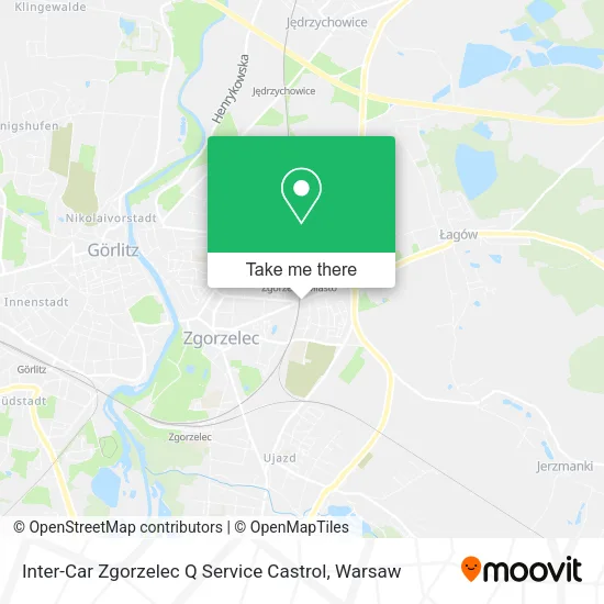 Карта Inter-Car Zgorzelec Q Service Castrol