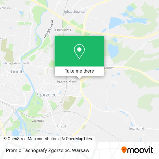 Premio Tachografy Zgorzelec map