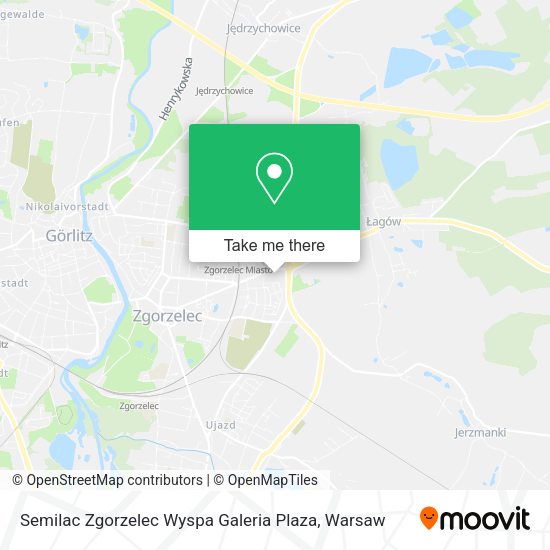 Semilac Zgorzelec Wyspa Galeria Plaza map