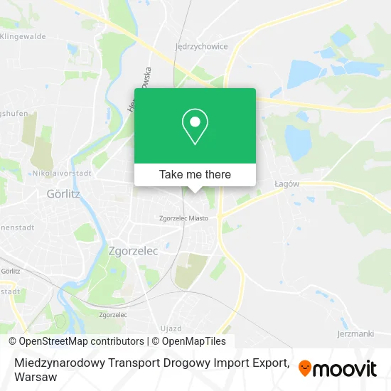 Карта Miedzynarodowy Transport Drogowy Import Export