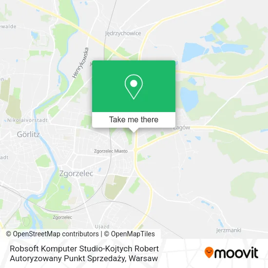 Карта Robsoft Komputer Studio-Kojtych Robert Autoryzowany Punkt Sprzedaży