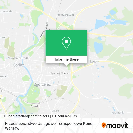 Карта Przedsiebiorstwo Uslugowo Transportowe Kondi