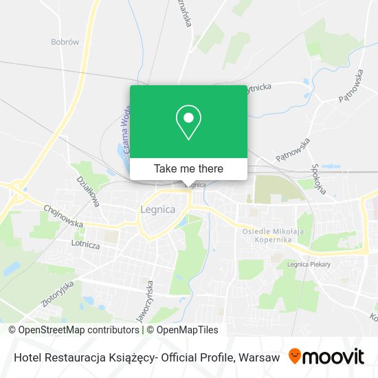 Hotel Restauracja Książęcy- Official Profile map