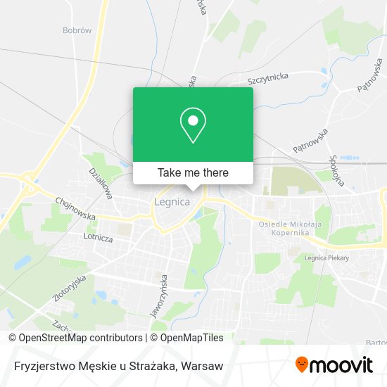 Fryzjerstwo Męskie u Strażaka map