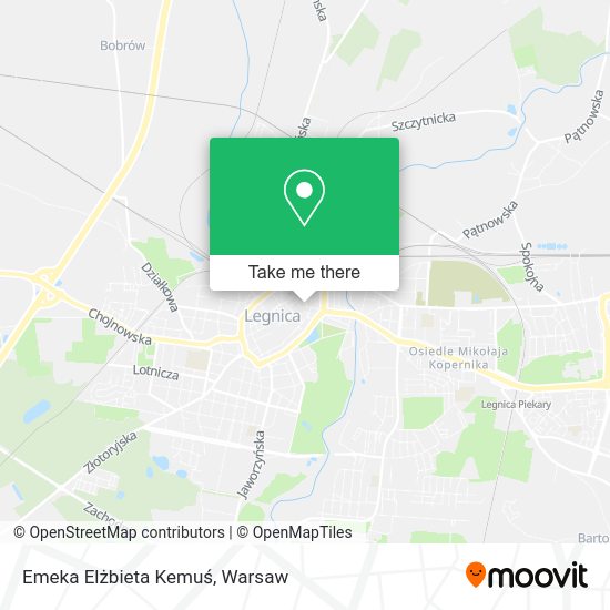 Emeka Elżbieta Kemuś map