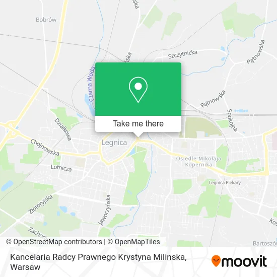 Kancelaria Radcy Prawnego Krystyna Milinska map