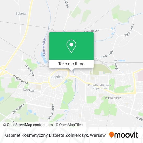 Gabinet Kosmetyczny Elżbieta Żołnierczyk map