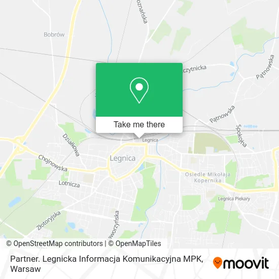 Карта Partner. Legnicka Informacja Komunikacyjna MPK