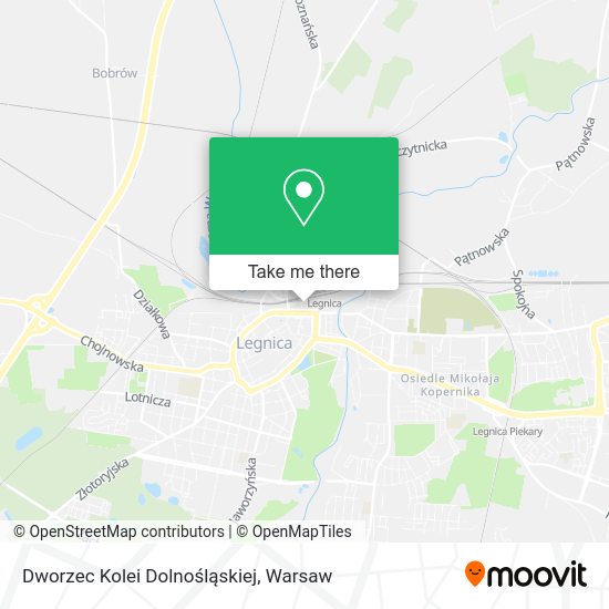 Dworzec Kolei Dolnośląskiej map