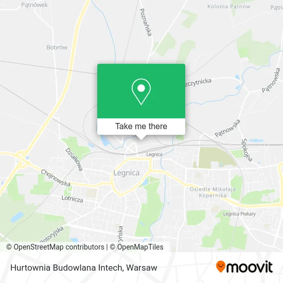 Карта Hurtownia Budowlana Intech