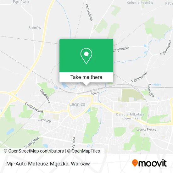 Карта Mjr-Auto Mateusz Mączka