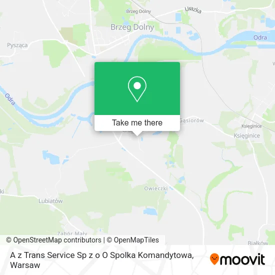 Карта A z Trans Service Sp z o O Spolka Komandytowa