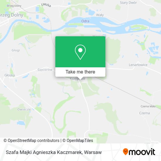 Szafa Majki Agnieszka Kaczmarek map