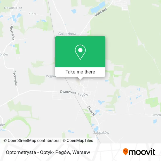 Карта Optometrysta - Optyk- Pegów