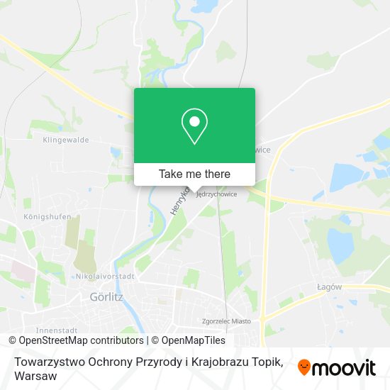 Towarzystwo Ochrony Przyrody i Krajobrazu Topik map