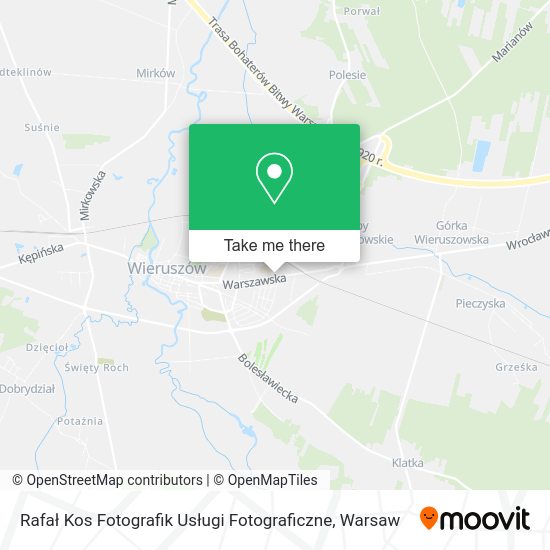 Rafał Kos Fotografik Usługi Fotograficzne map