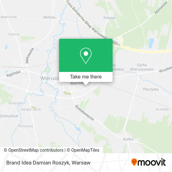 Карта Brand Idea Damian Roszyk