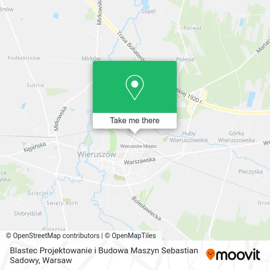 Карта Blastec Projektowanie i Budowa Maszyn Sebastian Sadowy