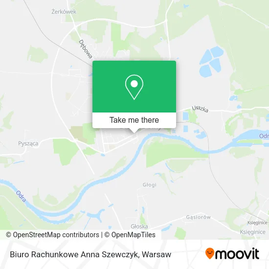 Карта Biuro Rachunkowe Anna Szewczyk