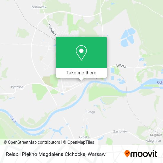 Relax i Piękno Magdalena Cichocka map