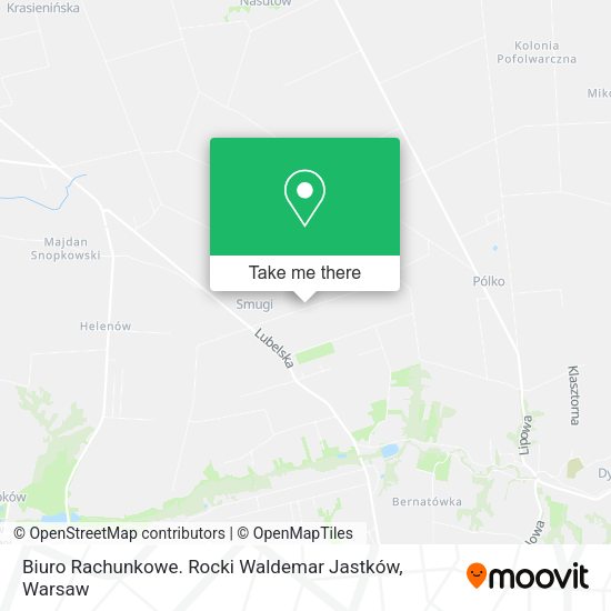 Biuro Rachunkowe. Rocki Waldemar Jastków map