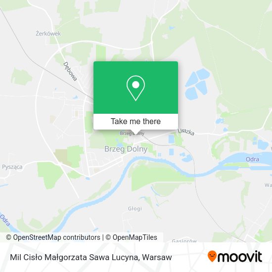 Mil Cisło Małgorzata Sawa Lucyna map