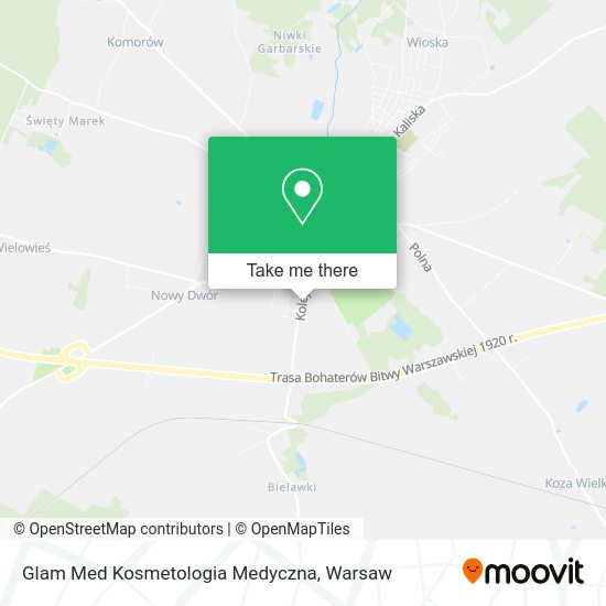 Glam Med Kosmetologia Medyczna map