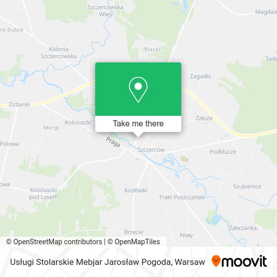 Usługi Stolarskie Mebjar Jarosław Pogoda map