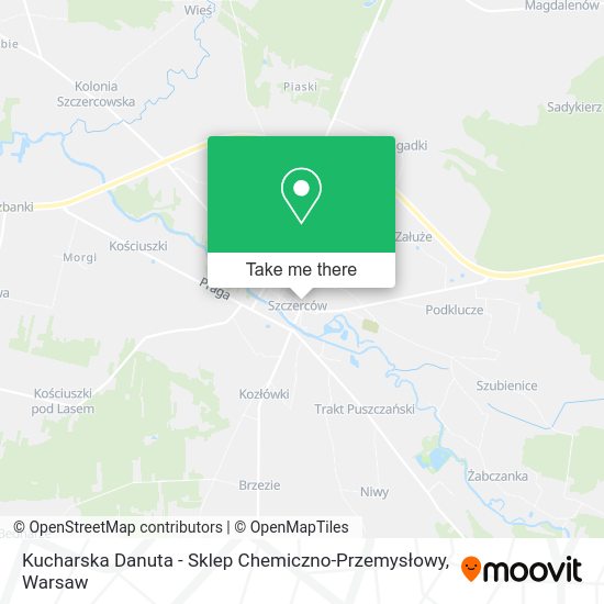 Kucharska Danuta - Sklep Chemiczno-Przemysłowy map