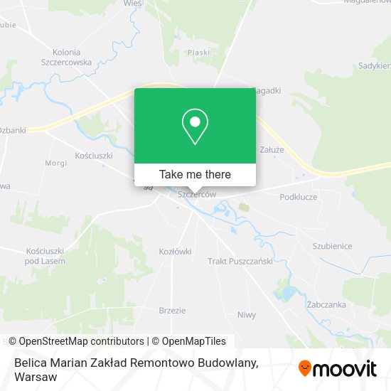 Belica Marian Zakład Remontowo Budowlany map