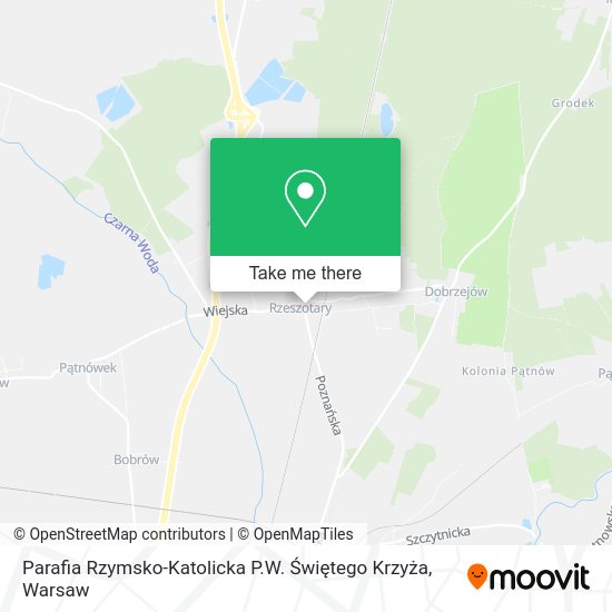 Parafia Rzymsko-Katolicka P.W. Świętego Krzyża map