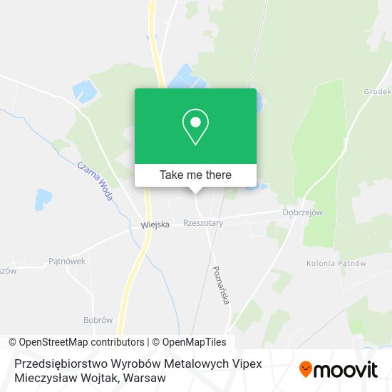 Przedsiębiorstwo Wyrobów Metalowych Vipex Mieczysław Wojtak map