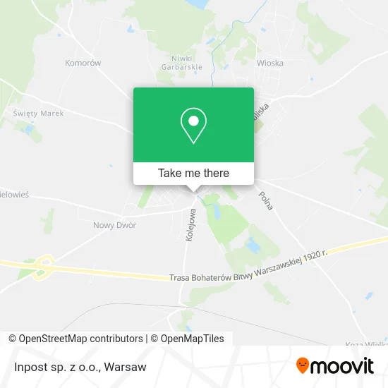 Карта Inpost sp. z o.o.