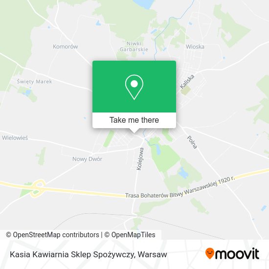 Kasia Kawiarnia Sklep Spożywczy map