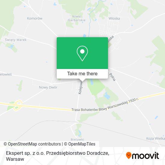 Ekspert sp. z o.o. Przedsiębiorstwo Doradcze map