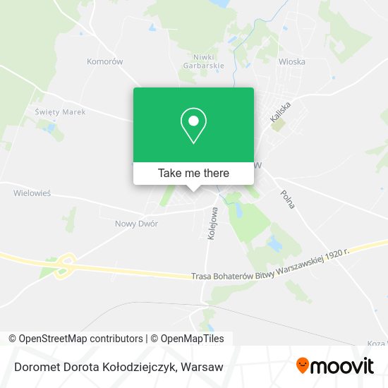 Doromet Dorota Kołodziejczyk map