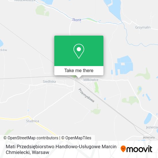 Mati Przedsiębiorstwo Handlowo-Usługowe Marcin Chmielecki map