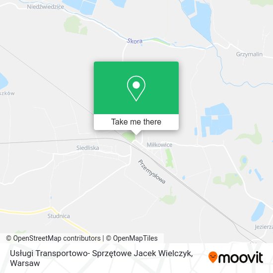 Usługi Transportowo- Sprzętowe Jacek Wielczyk map