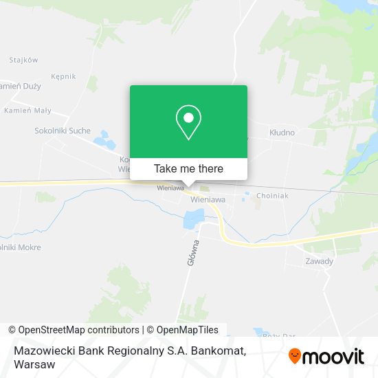 Mazowiecki Bank Regionalny S.A. Bankomat map