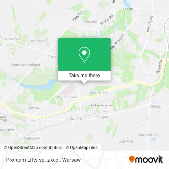 Карта Profcam Lifts sp. z o.o.