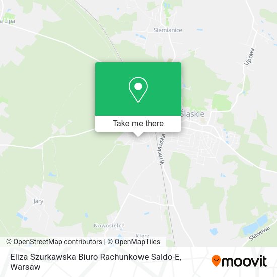 Eliza Szurkawska Biuro Rachunkowe Saldo-E map