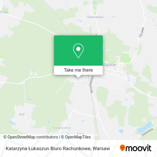 Katarzyna Łukaszun Biuro Rachunkowe map