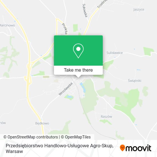 Przedsiębiorstwo Handlowo-Usługowe Agro-Skup map