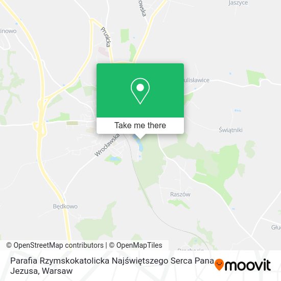 Parafia Rzymskokatolicka Najświętszego Serca Pana Jezusa map