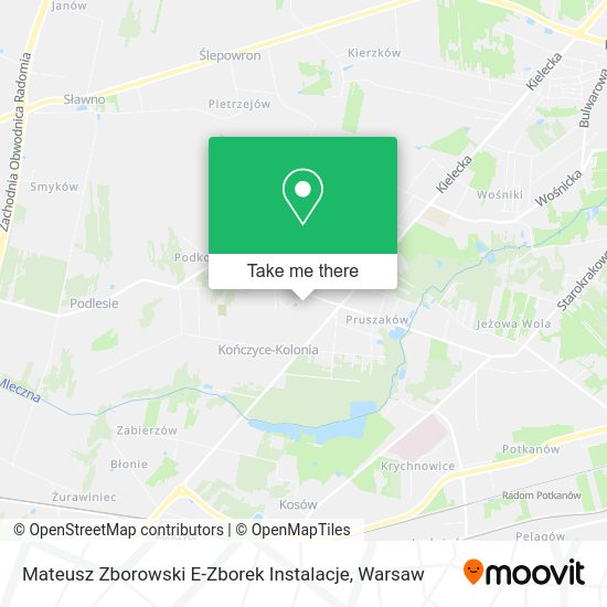 Mateusz Zborowski E-Zborek Instalacje map