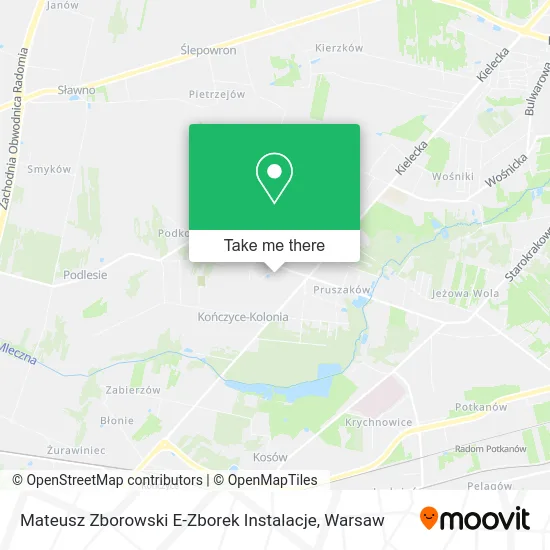Карта Mateusz Zborowski E-Zborek Instalacje