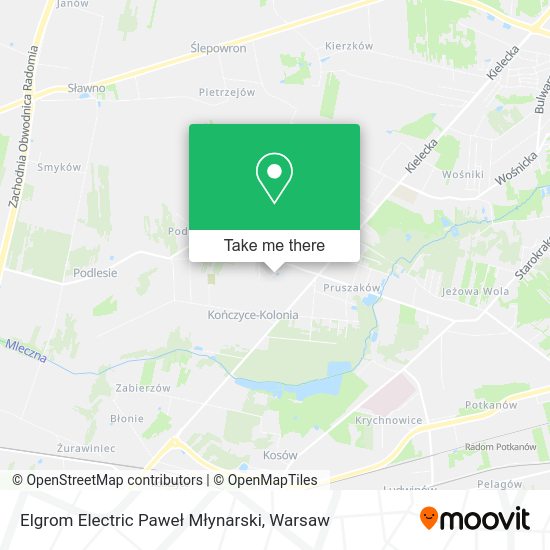 Elgrom Electric Paweł Młynarski map