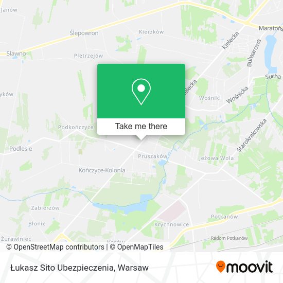 Łukasz Sito Ubezpieczenia map