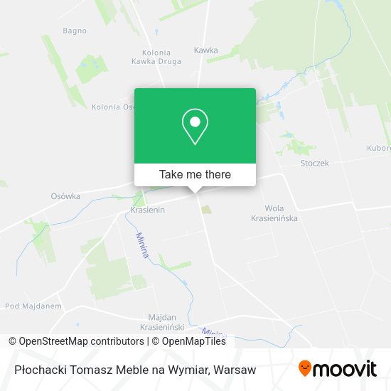 Płochacki Tomasz Meble na Wymiar map