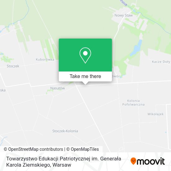 Towarzystwo Edukacji Patriotycznej im. Generała Karola Ziemskiego map